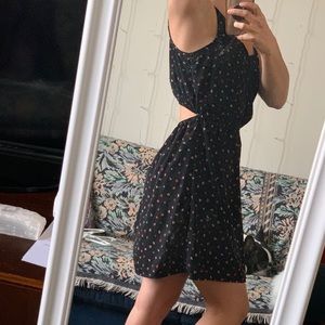 Cute black dress with cut out in back